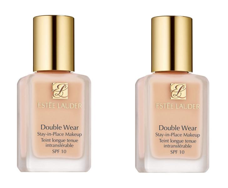 Estee Lauder Double Wear Stay-in-Place Makeup SPF 10 Duo Set - 1W1 Bone Набор из двух устойчивых тональных кремов для лица