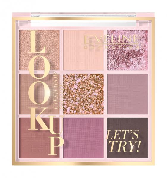 Eveline Look Up Let's Try! Eyeshadow Palette&nbsp;Тени для век
