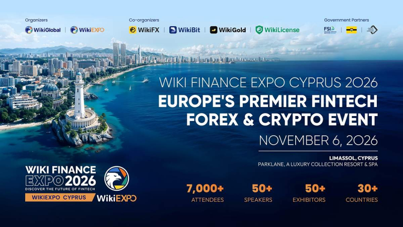 Главное мероприятие в сфере криптовалют Wiki Finance Expo Cyprus 2026 пройдёт в Лимассоле